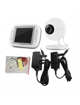 3.5" Wireless LCD Video Baby Monitor Night Vision 2-way Audio Infant Baby Cam